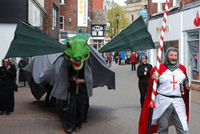 St Georges Day Parade